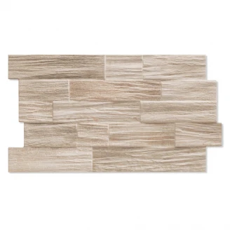 Vægflise Driftwood Beige Mat 31x60 cm-2